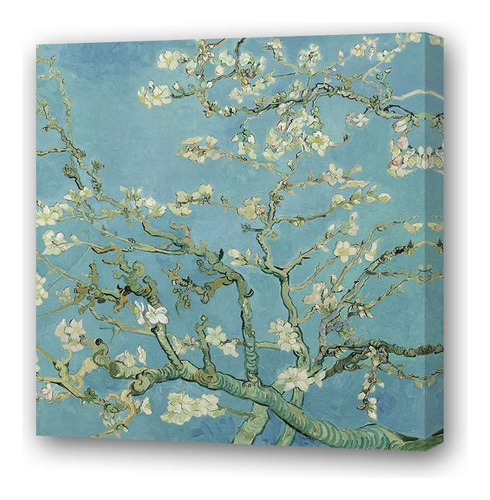Cuadro 45x45cm Van Gogh Almond Blossom Almendro Flor