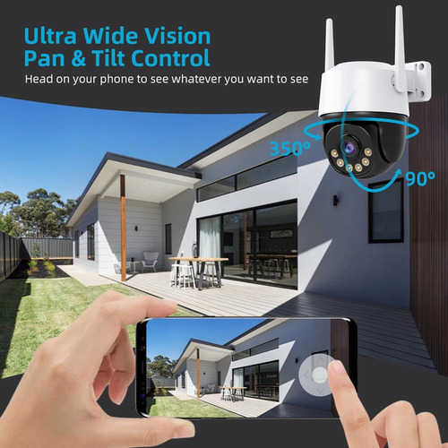 Cámara Videocámara Ptz Con Seguimiento Automático, Icsee