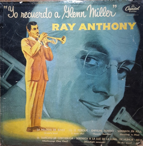 Lp Ray Anthony (yo Recuerdo A Glenn Miller) 10 Pulgadas