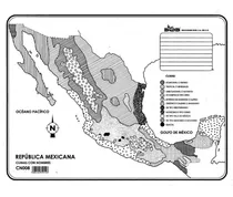 Comprar Mapa Republica Mexicana Climas Con Nombres