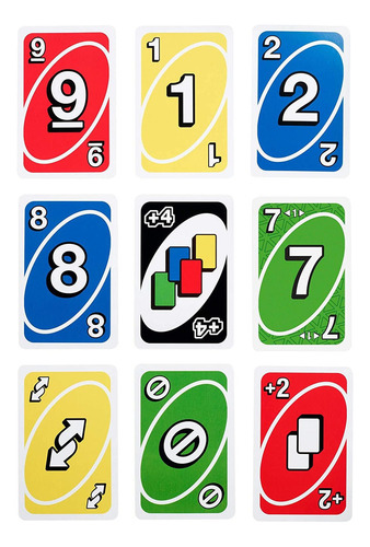 Familia de juegos de cartas Quickdraw Interactive Uno Showdow