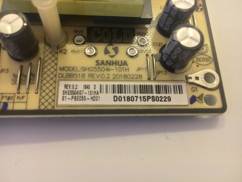 Placa Fuente De Poder Smart Tv Daewoo U55v880bts (Usado)