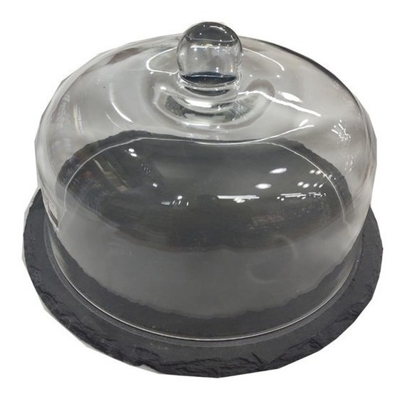 Campana con base para tartas de porcelana Queso Campana campana de cristal para tartas – Plato para tarta 