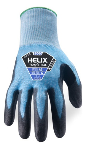 Guantes Hexarmor Helix Core 3020 - Protección Ansi Nivel A5