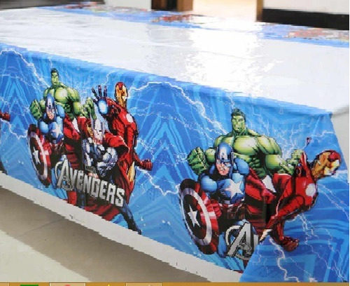 Mantel Plástico De Avengers, Fortnite, Spiderman, Cars.