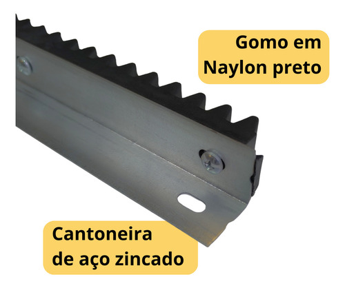 Cremalheira - 150cm - Aço Light - P09615 - Garen