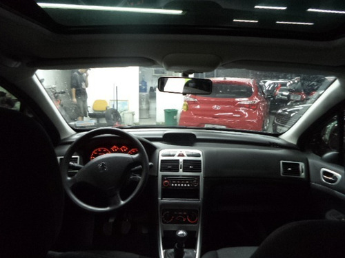Peugeot 307 Sed 1.6 Flex Pack Teto Solar Completo 2009 Preto