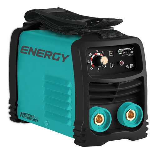 Imagen 1 de 1 de Soldadora inverter Energy I120/220 celeste/negra 50Hz/60Hz 220V