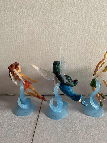 Set De Figuras Tinkerbell Y Amigas Disney Store (Usado)