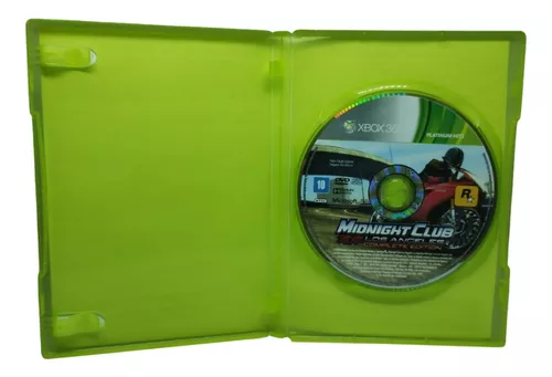 Jogo Midnight Club Los Angeles Xbox 360 Corrida Mídia Fisica