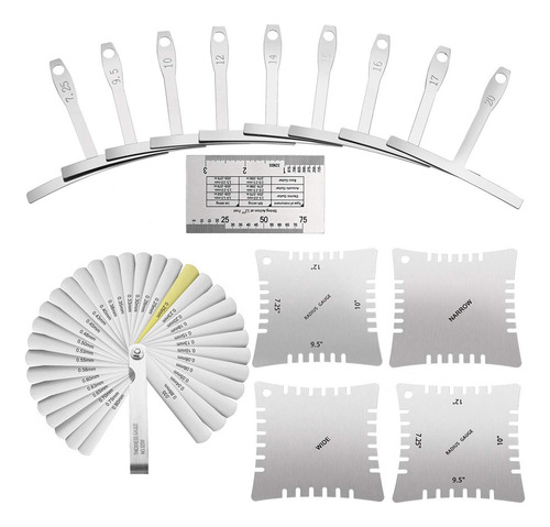 Juego De Herramientas De Medición De Guitarra Luthier, Regla