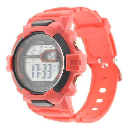 Reloj Mujer Deportivo Aiwa Digital Sumergible 5atm Adig002