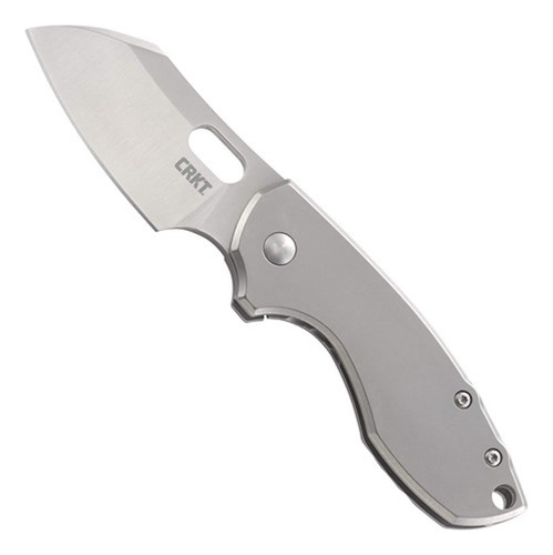 Navaja Plegable Crkt Pilar Framelock Gris Diseño Voxnaes