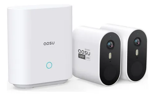 Cámaras De Seguridad Inalámbricas Aosu, 5mp Hd, Detección De