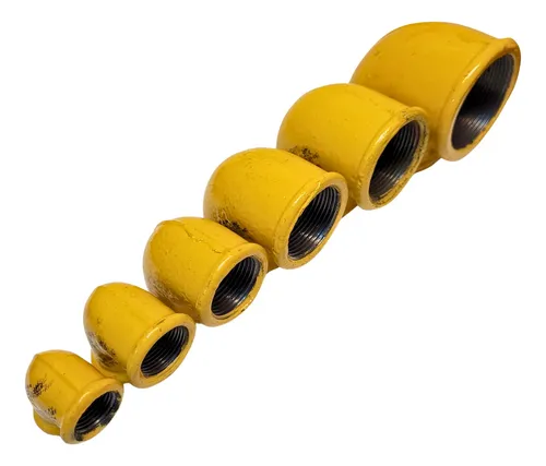 Codo 1 1/2 Hh Epoxi Gas Dema