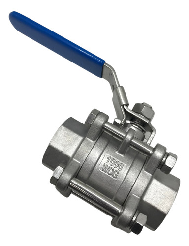 Válv. Tripartida Esfera Inox 316 Rosca 2 Polegada Alavanca