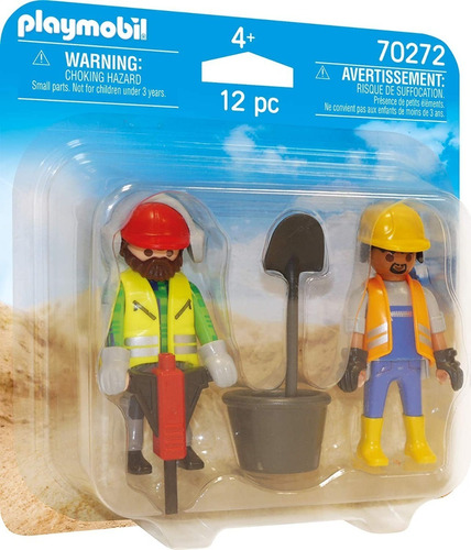 Playmobil 70272 Duo Pack Trabajadores Construccion