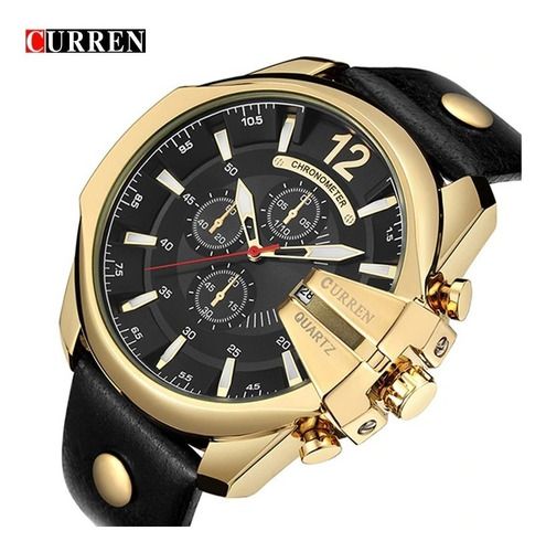 Relógio Curren Masculino Importado Original 8176 Nota Fiscal