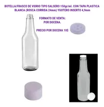Comprar Botellas\u002Ffrascos De Vidrio P\u002F Salsas,miel,aderezos X Docena