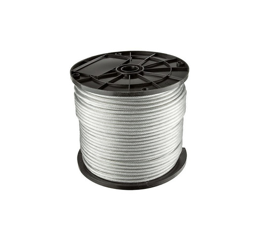 Cable Acero Galvanizado 8mm 6x19+1 Rollo 100mts 