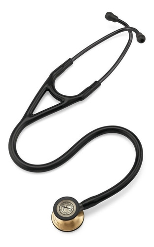 Imagen 2 de 3 de Estetoscopio Littmann 3m Cardiology Iv Negro Completo