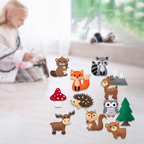 2 De Costura De Fieltro Manualidades De Animales Animales
