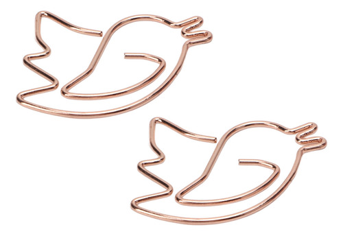 Mini Clips Para Papel, 100 Unidades, Portátil, Con Forma De