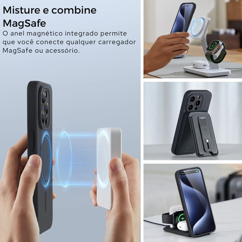 Capa Case Soft Case Cloud Com Magsafe iPhone 15 Pro Max Esr