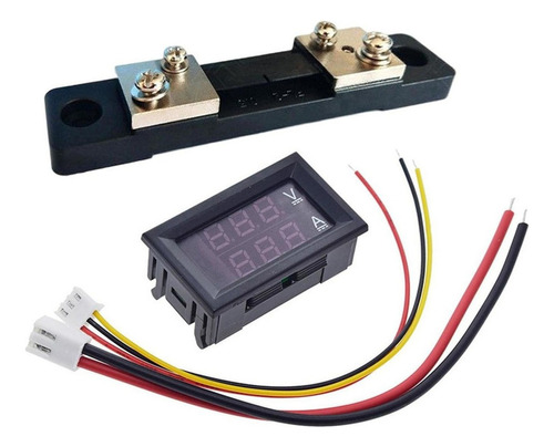 Blue + Red Voltage Current Indicator Display 50a