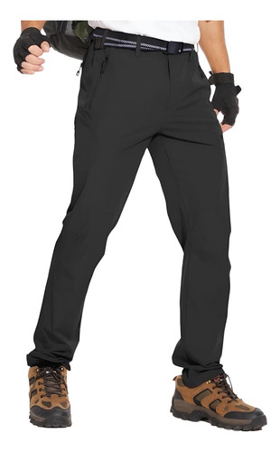 Pantalon Softshell De Hombre Termico Impermeable Para Nieve