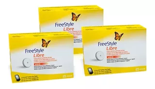 Freestyle Libre Sensor Para Monitoreo Glucosa Paquete Con 3
