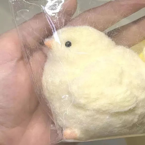 Pollo Silicona Grande Taba Squishy Hecho A Mano
