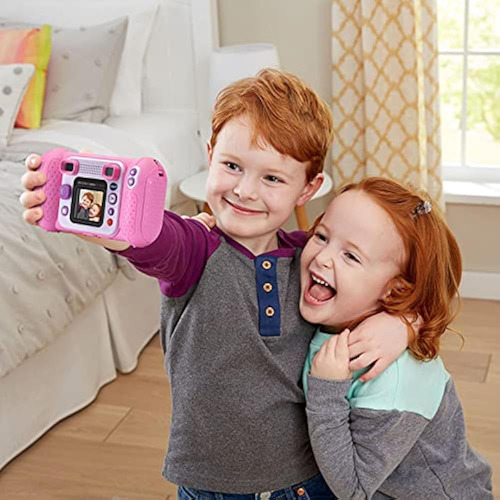 Cámara Vtech Kidizoom Pix Plus 2mp Rosa, Efectos Y Juegos