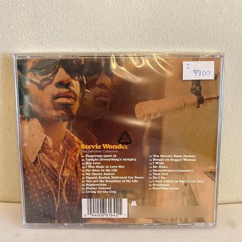 Stevie Wonder The Definitive Collection Cd Eu Nuevo