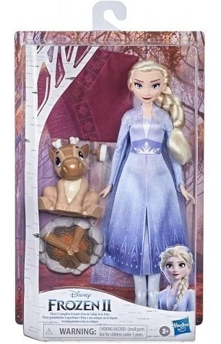 Muñeca Frozen Elsa Y Sus Amigos En La Fogata