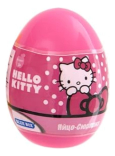 Huevo Sorpresa Hello Kitty Con Muñeca Adentro Fucsia 2116