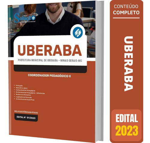 Apostila Concurso Uberaba Mg 2023 - Coordenador Pedagógico