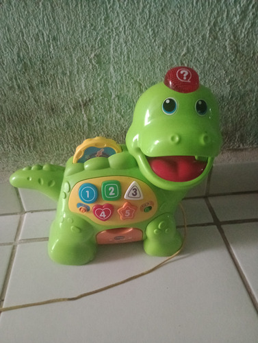 Dinosaurio Fisher Price Come Galletas Para Bebés (Usado)