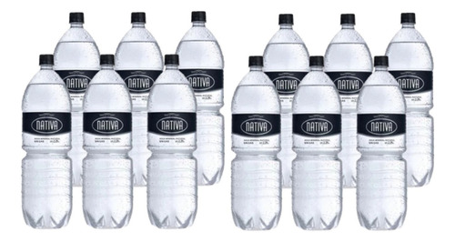Promo Agua Nativa: 12 Botellas 2,25 L Sin Gas
