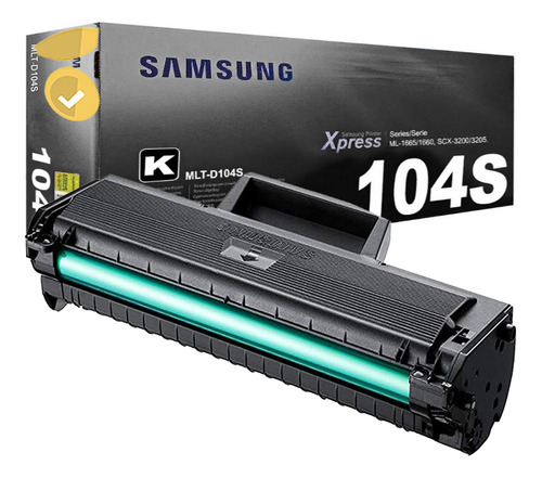 Toner Samsung 104 Mlt-d104 Impresora Ml-1665 Ml-1660 Ml-1865