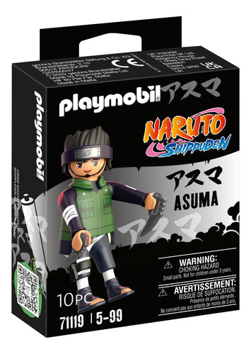 Set de construcción Playmobil Naruto 71119 10 piezas  en  caja
