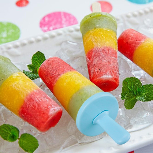 Imagen 4 de 4 de Molde Para Paleta De Helado Infantil (x4)