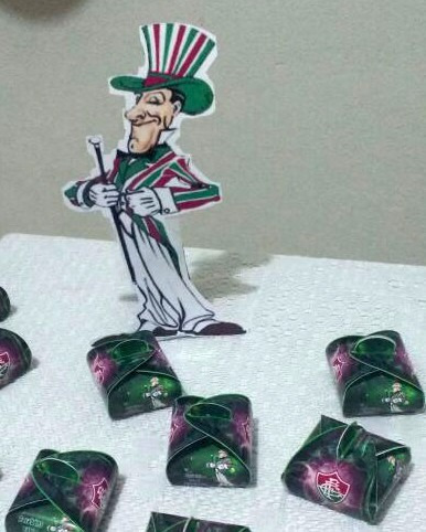 Imagem 5 de 7 de Caixinhas Para Doces Fluminense Personalizadas -10unidade