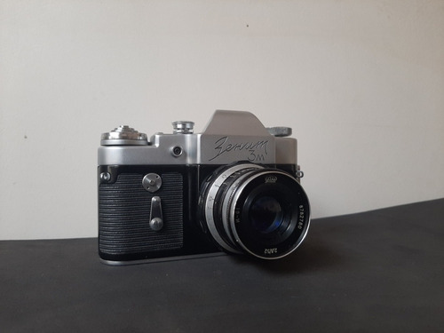 Câmera Analógica Zenit 3m Com Lente M39