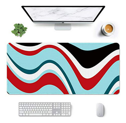 Gran Mouse Pad , Xxl 35  X 15 , Impermeable Y Antideslizante