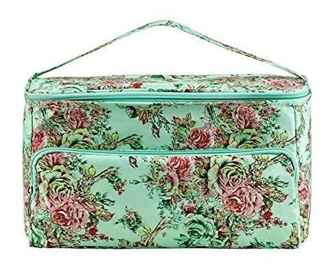 Imagen 6 de 6 de Estuche Bolsa Organizador P/hilos-agujas D Tejer Peony