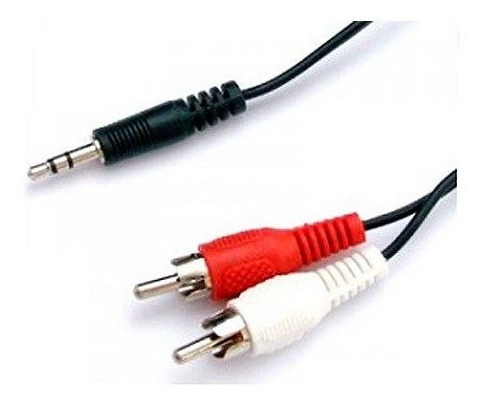 Imagen 1 de 3 de Cables Conectores Audio De Auxiliar A Rca Imexx