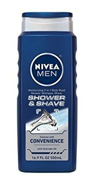 Nivea Hombres Active3 3 En 1 Body Wash 16.9 Fluid Ounce (pac