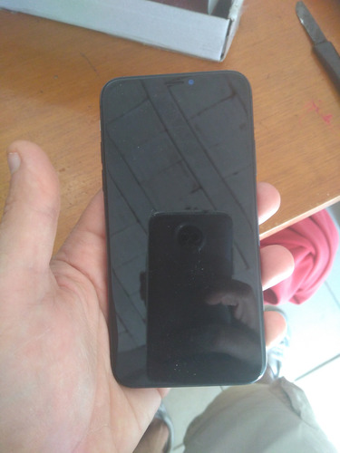 Iphone Xs 64 Gb Cinza-espacial Com Defeito Preto (Usado)