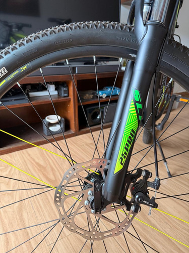 Bicicleta Slp 25 Pro R29 + Casco Negro/amarillo (Usado)